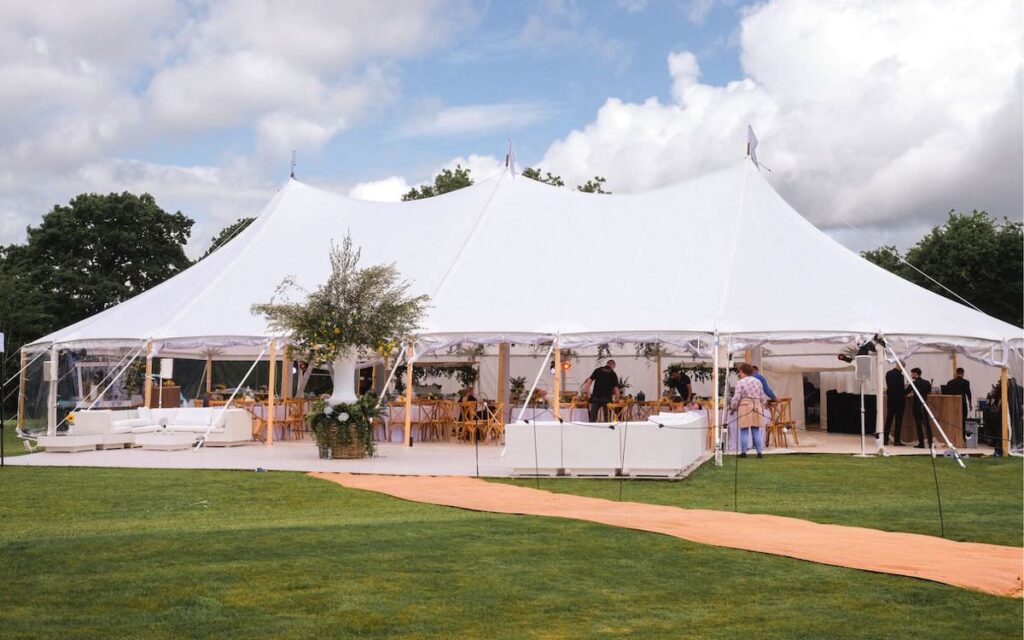 Cheshire Sailcloth Tent Hire